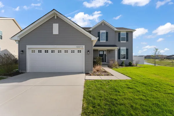 front view of house with a yard