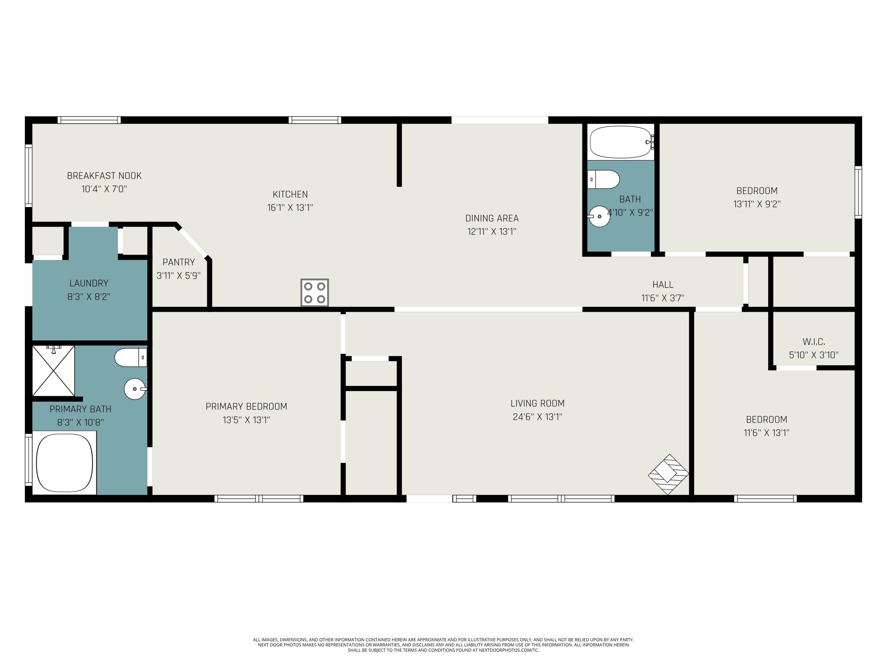 114 North Bossett Road Ravenna, MI 49451 - Photo 26 of 26 floor plan