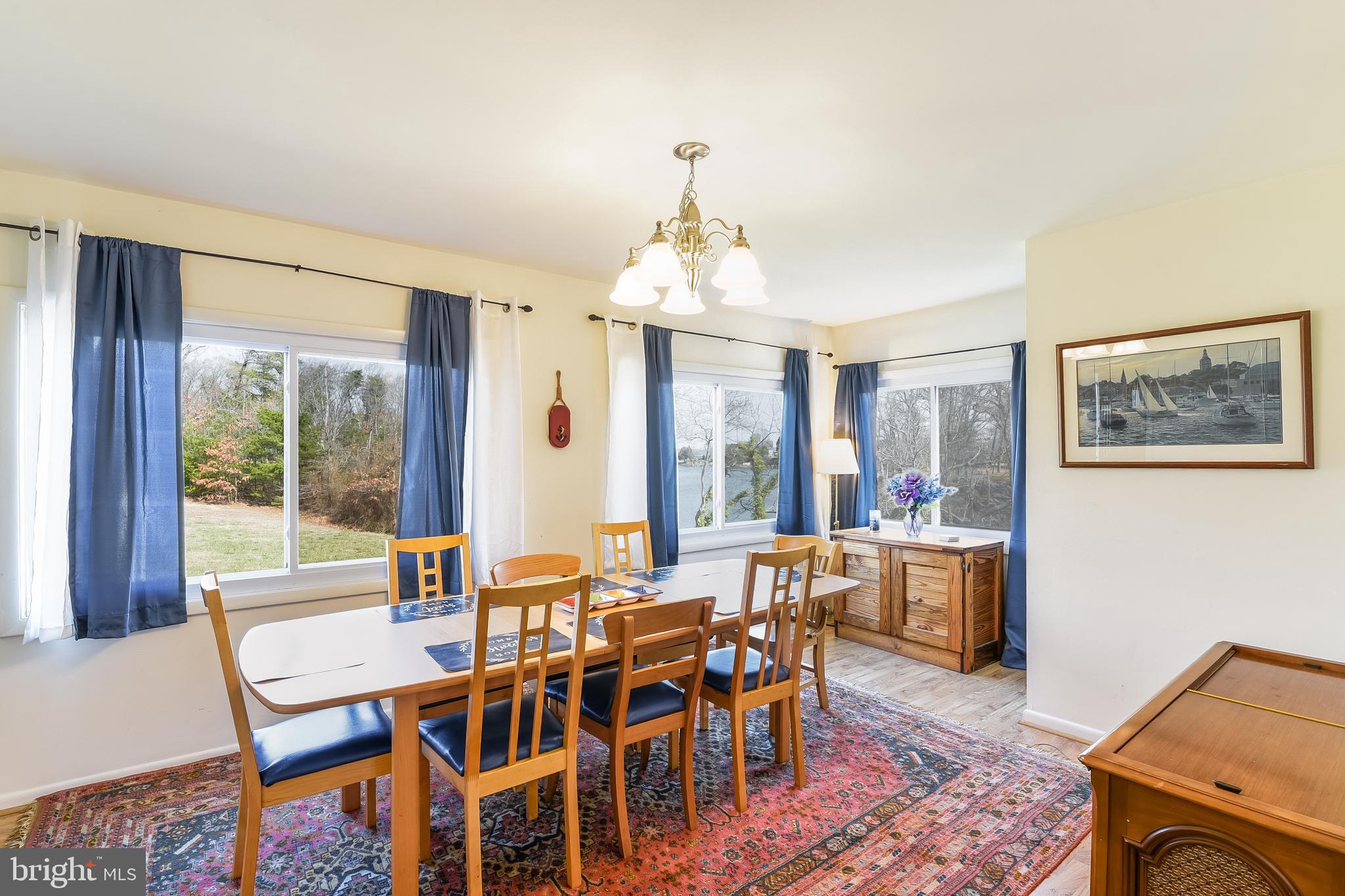 23690 West Patuxent Beach Road California, MD 20619 - Photo 24 of 39 a view of a dining room with furniture window and outside view
