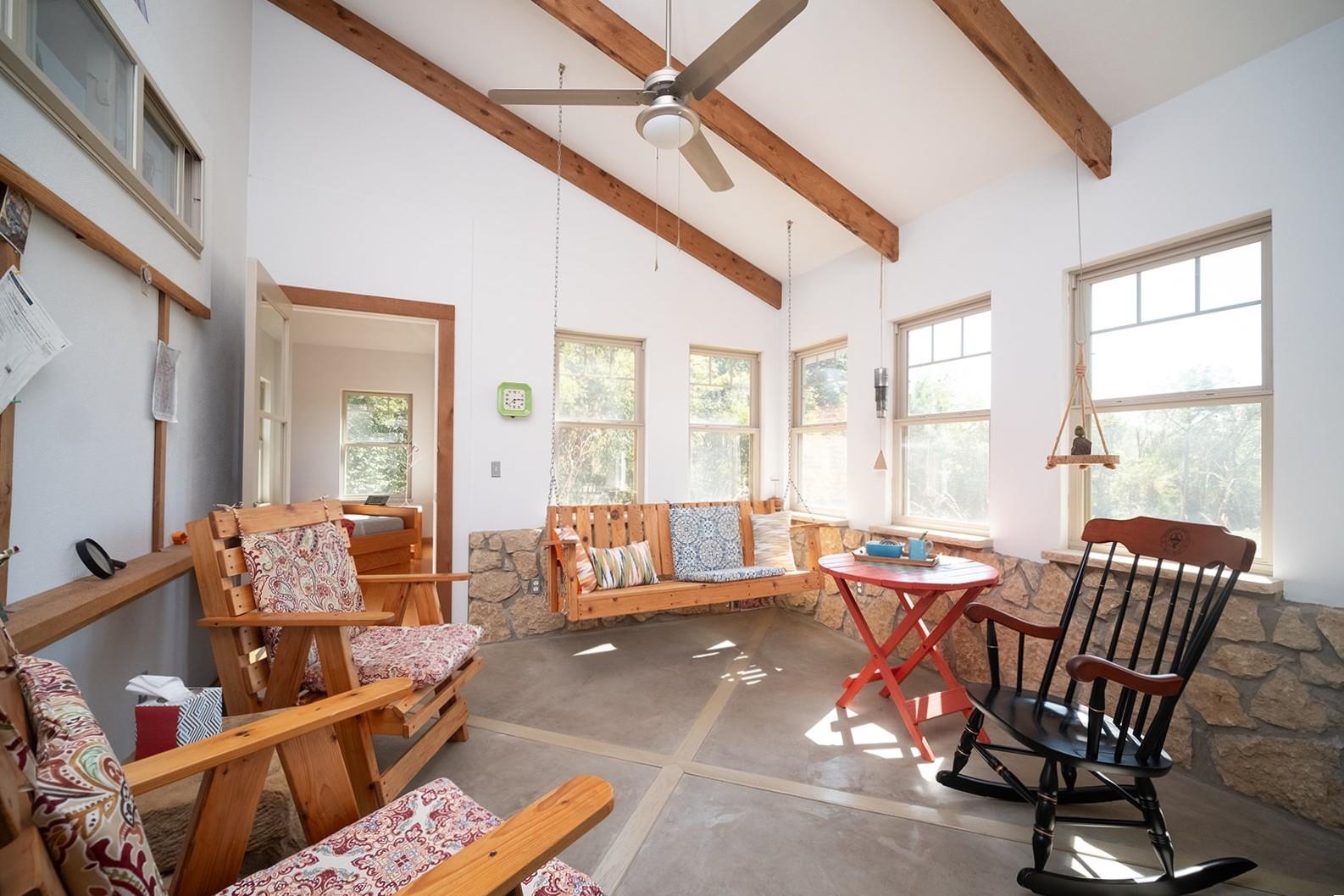 7822 Burr Oak Road Roscoe, IL 61073 - Photo 20 of 53 a living room with furniture and a large window