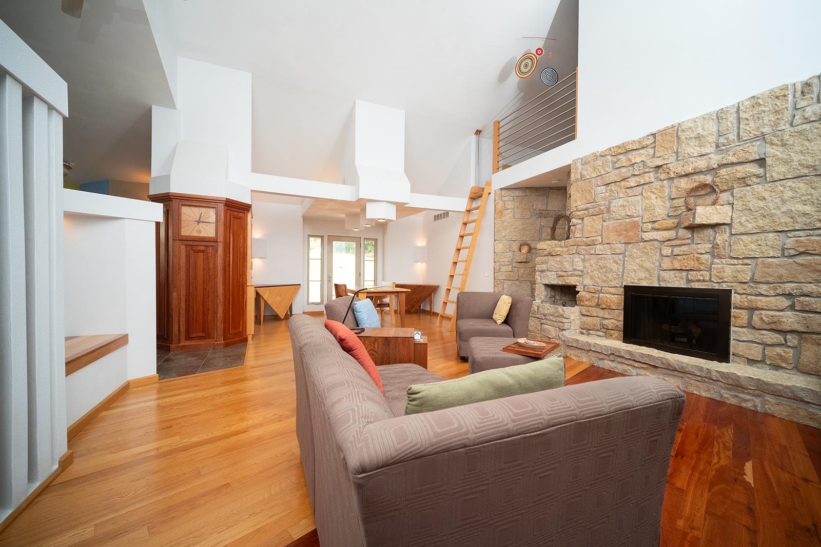 7822 Burr Oak Road Roscoe, IL 61073 - Photo 22 of 53 a living room with fireplace furniture and a fireplace