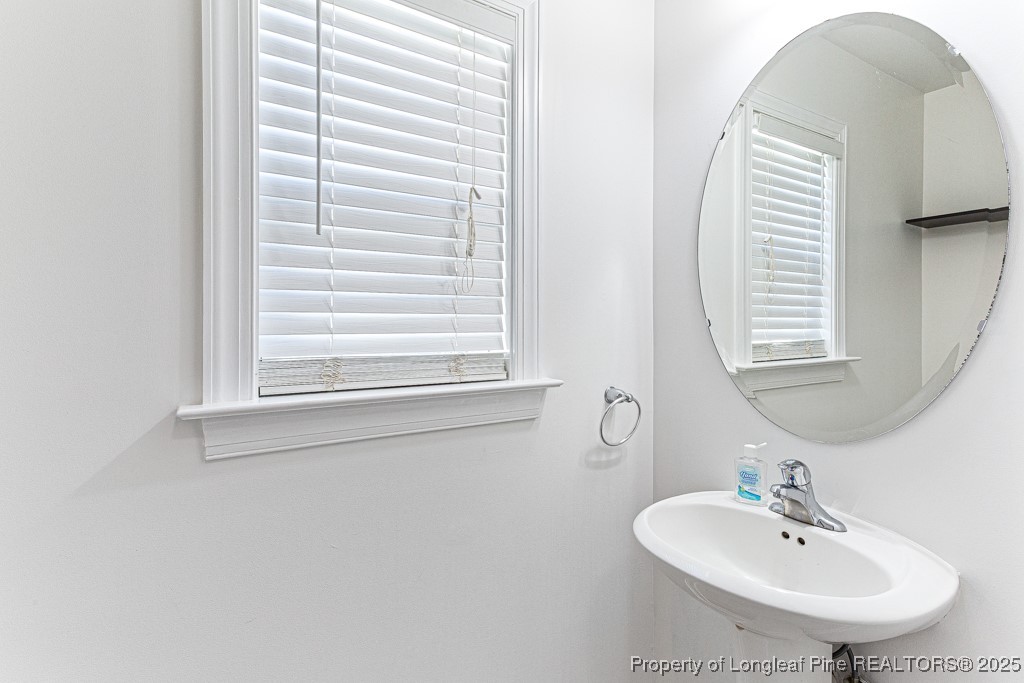 297 Colonist Place Cameron, NC 28326 - Photo 16 of 31 a bathroom with a sink and a mirror