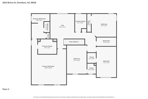 $530,000 | 2834 Bivins Street, Davidson, NC 28036
