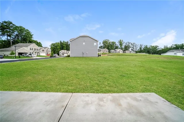 a view of an outdoor space and yard