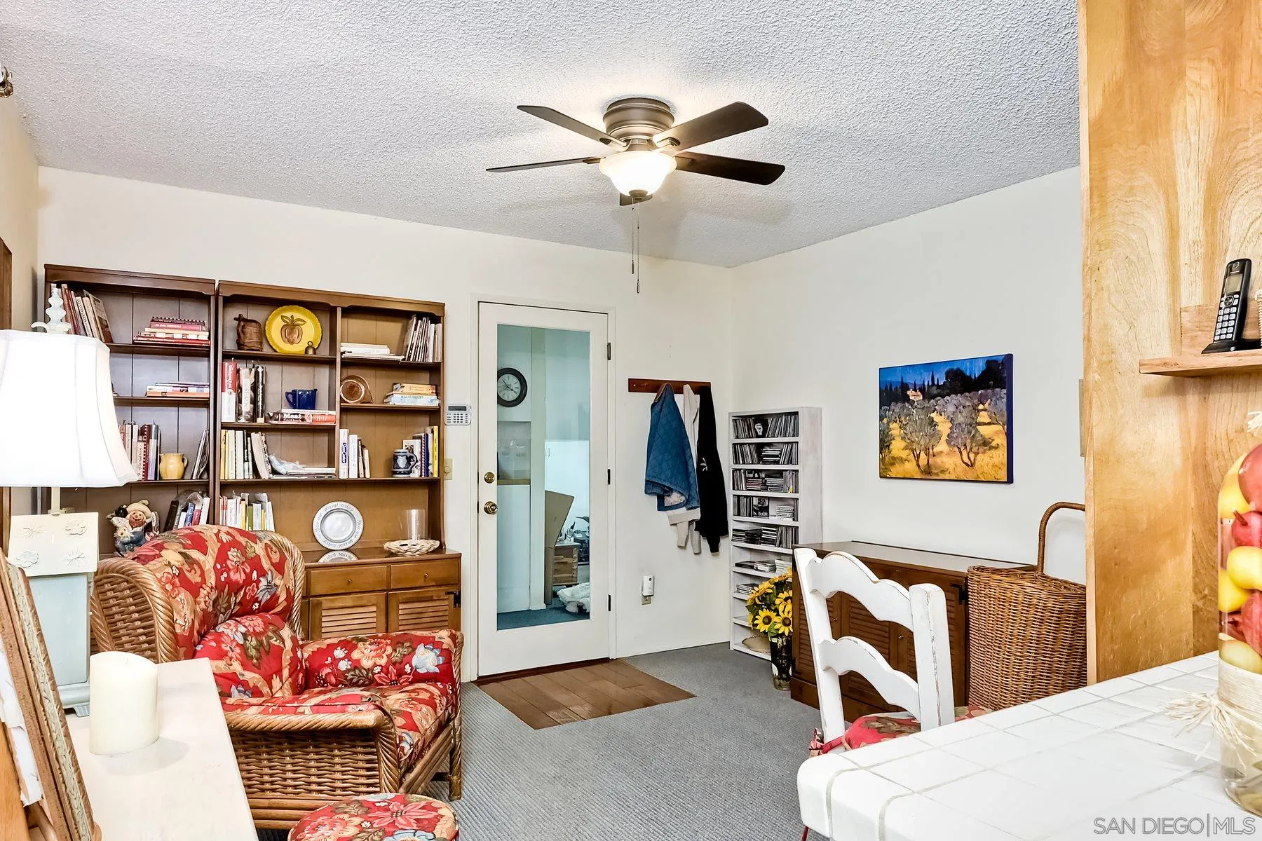 1828 Pine View Road Alpine, CA 91901 - Photo 25 of 53 a bedroom with furniture and a chandelier