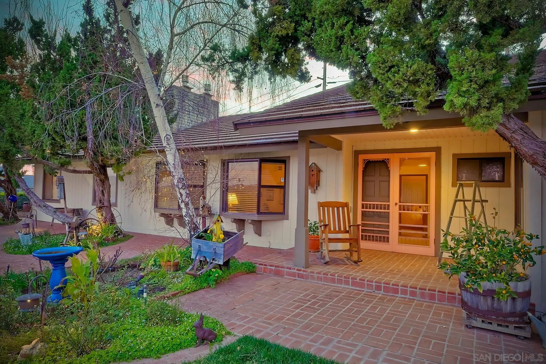 1828 Pine View Road Alpine, CA 91901 - Photo 3 of 53 a front view of a house with garden