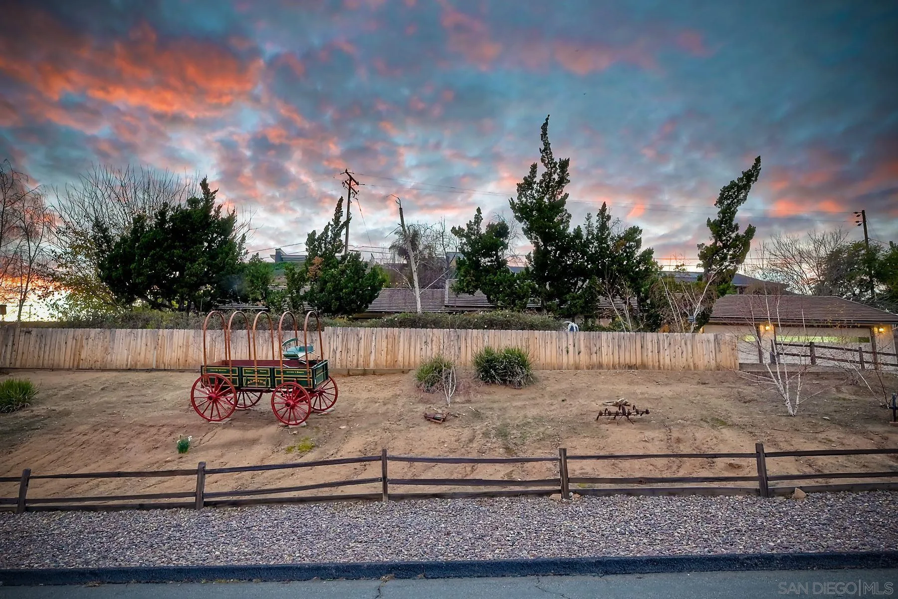 1828 Pine View Road Alpine, CA 91901 - Photo 53 of 53 a view of a yard with wooden fence