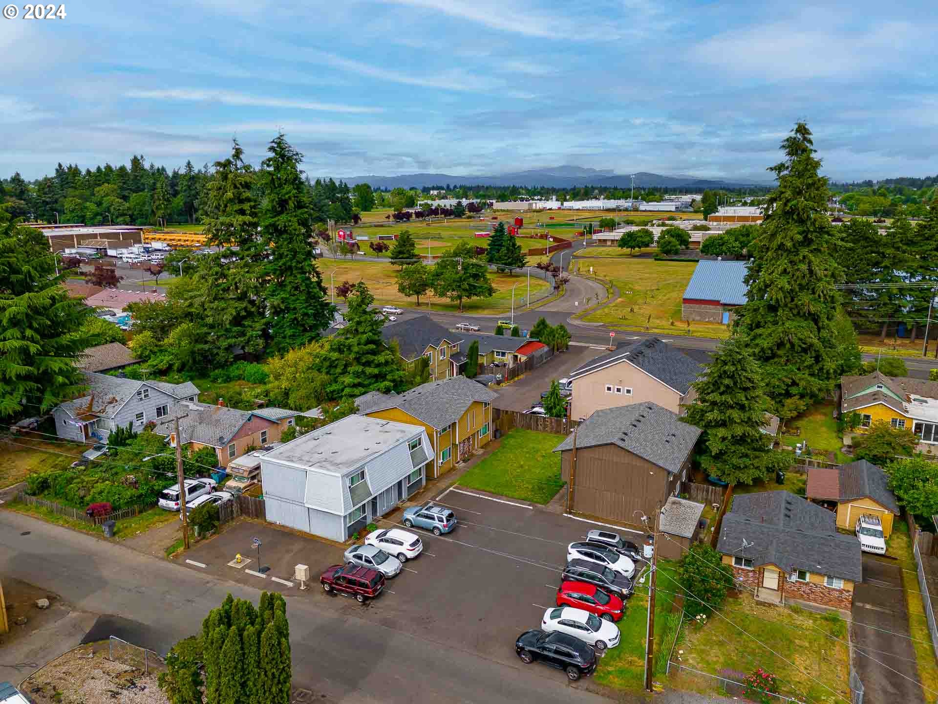 2015 Carlson Road Vancouver, WA 98661 - Photo 13 of 14 an aerial view of a house with a garden