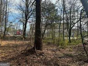 a view of wooden wall
