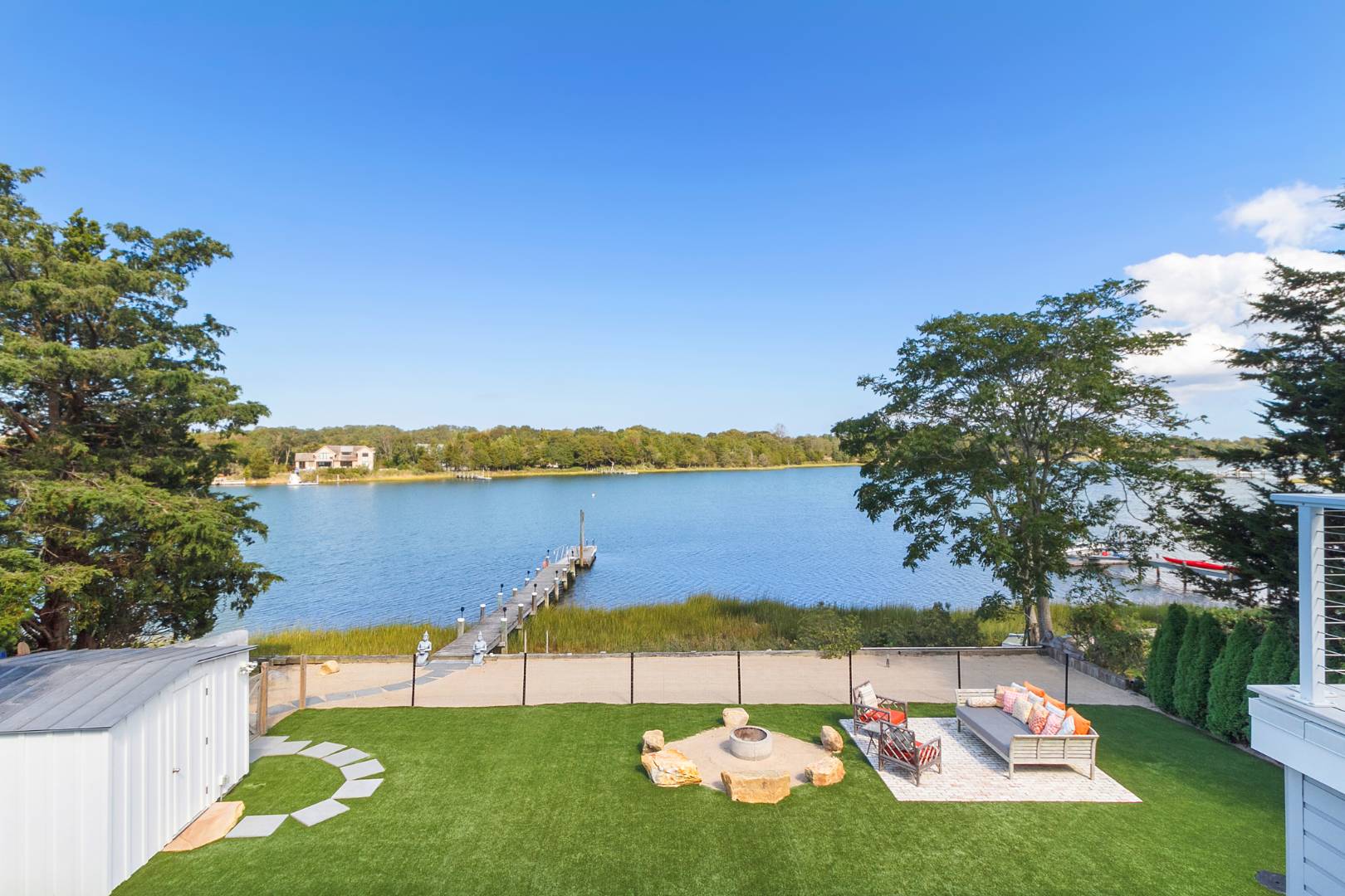 43 Harbor Drive Sag Harbor, NY 11963 - Photo 10 of 29 a view of a house with a yard