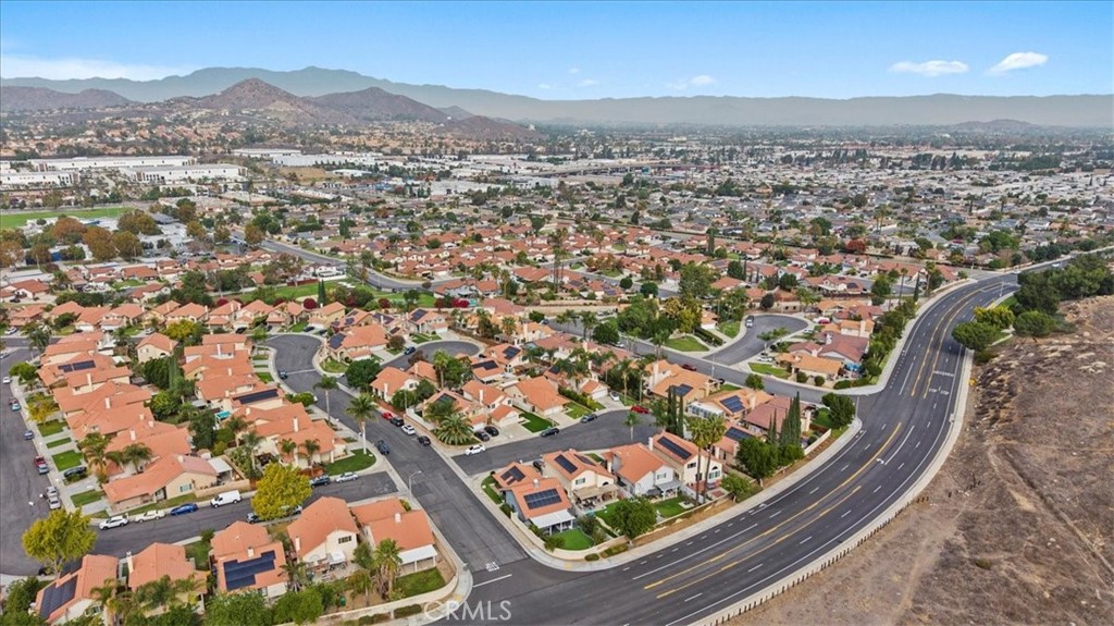 12846 Mayflower Court Riverside, CA 92503 - Photo 30 of 32 an aerial view of a residential houses with street view