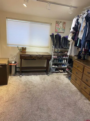 a view of storage and utility room