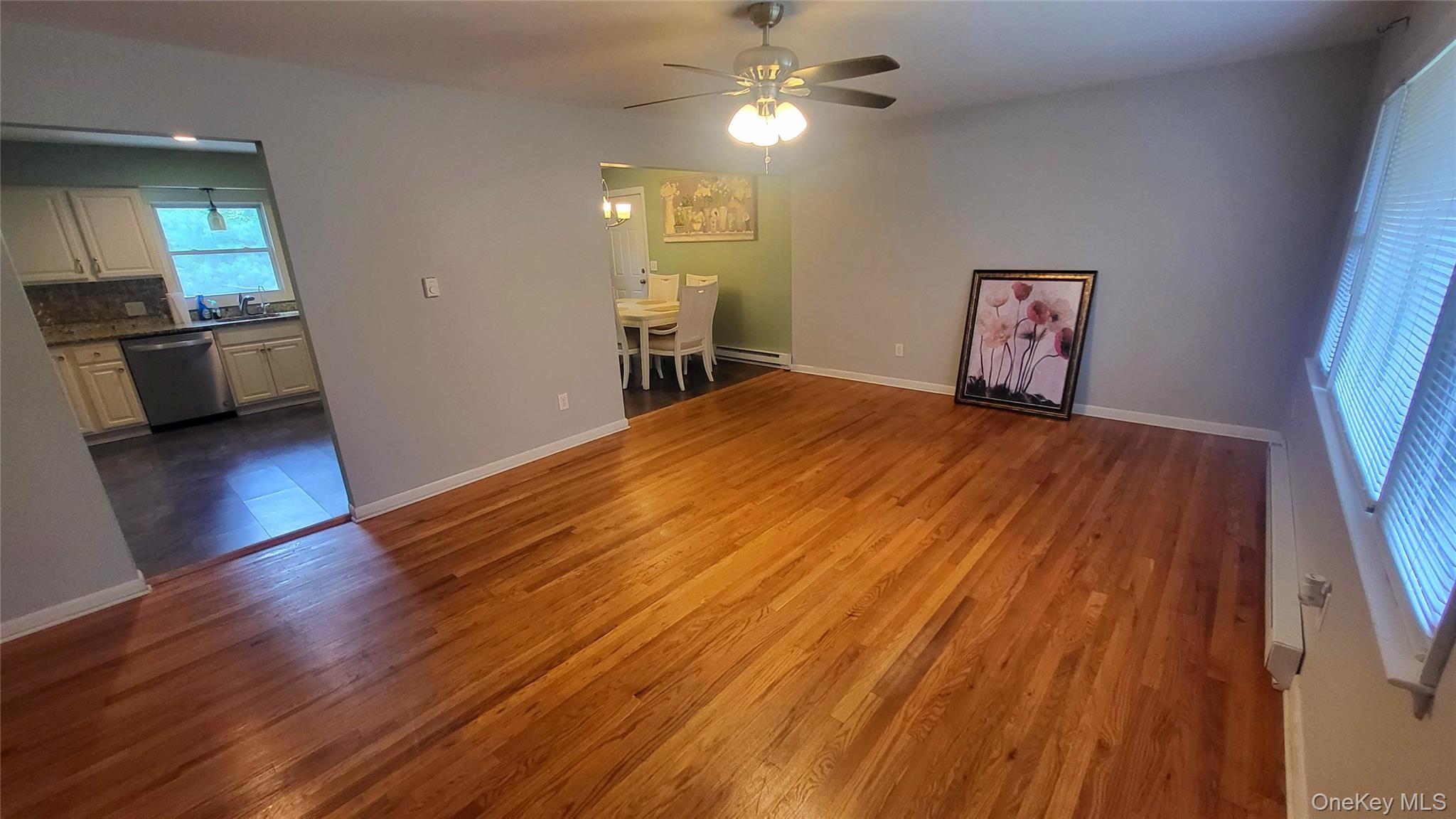 12 High Ridge Road Poughkeepsie, NY 12603 - Photo 11 of 34 Living room with ceiling fan