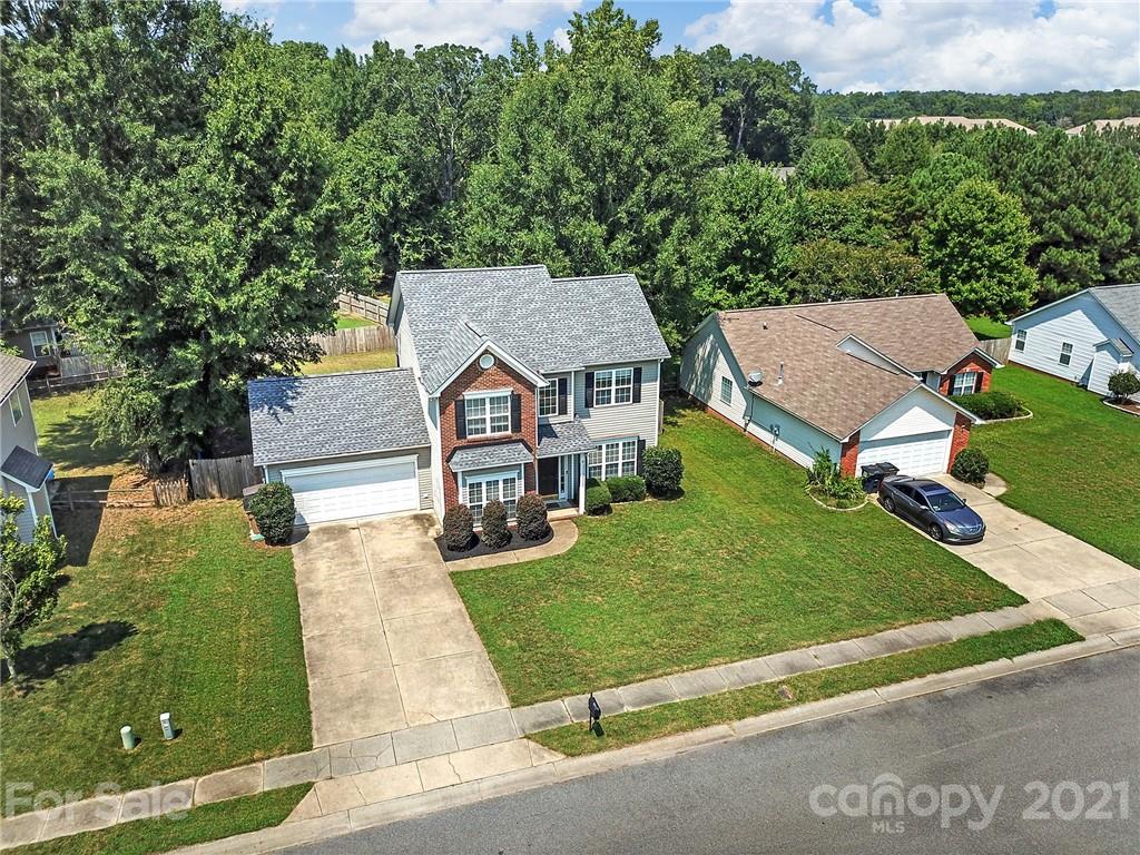 3307 Creek Trail Road Indian Trail, NC 28079 - Photo 43 of 43 an aerial view of a house with a yard
