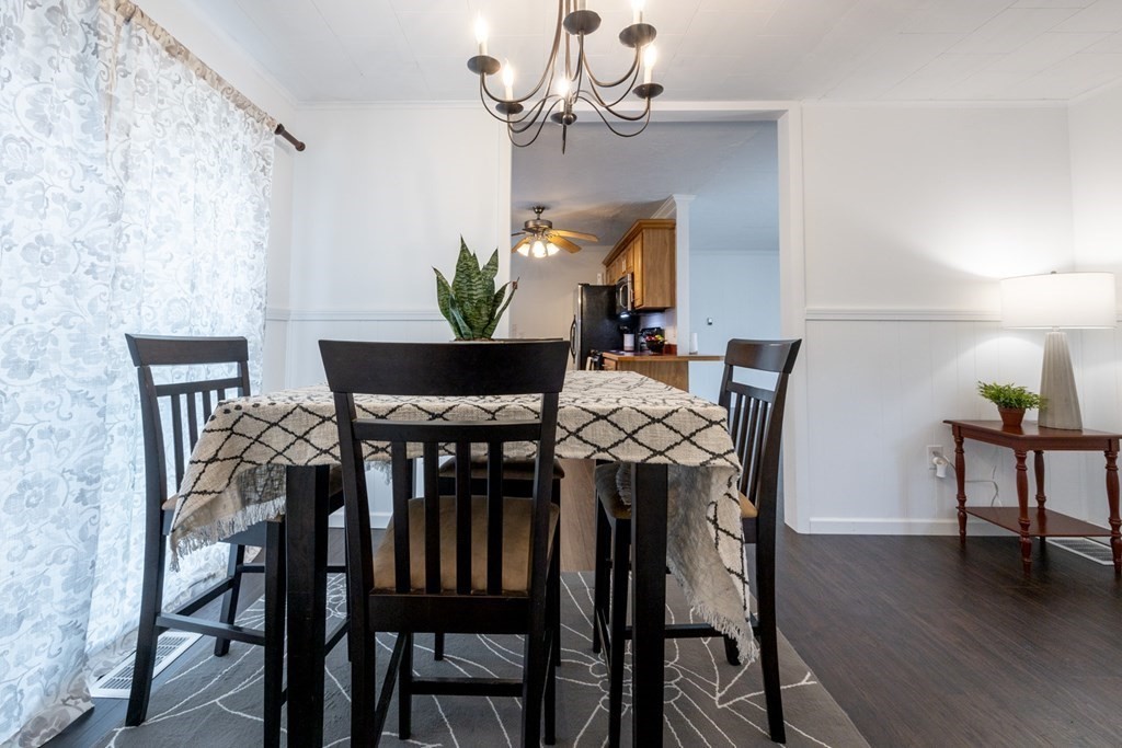 38 Ridge Street Westminster, MA 01473 - Photo 8 of 27 a view of a dining room with furniture and wooden floor