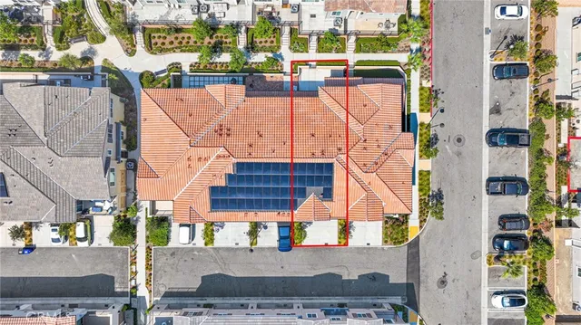 front view of a building with street