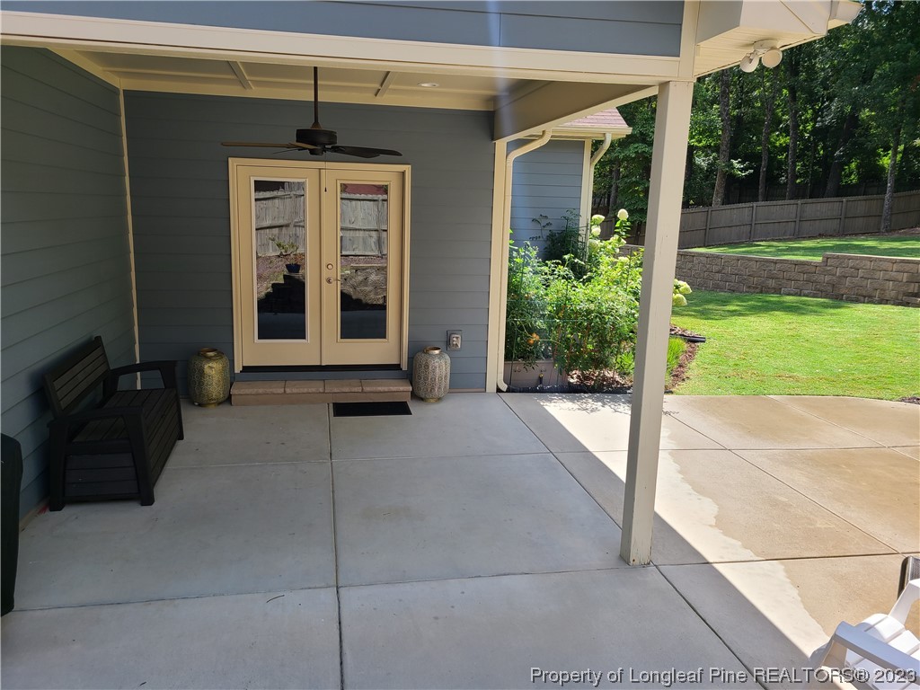 215 Devon Circle Aberdeen, NC 28315 - Photo 32 of 35 a view of a house with a porch