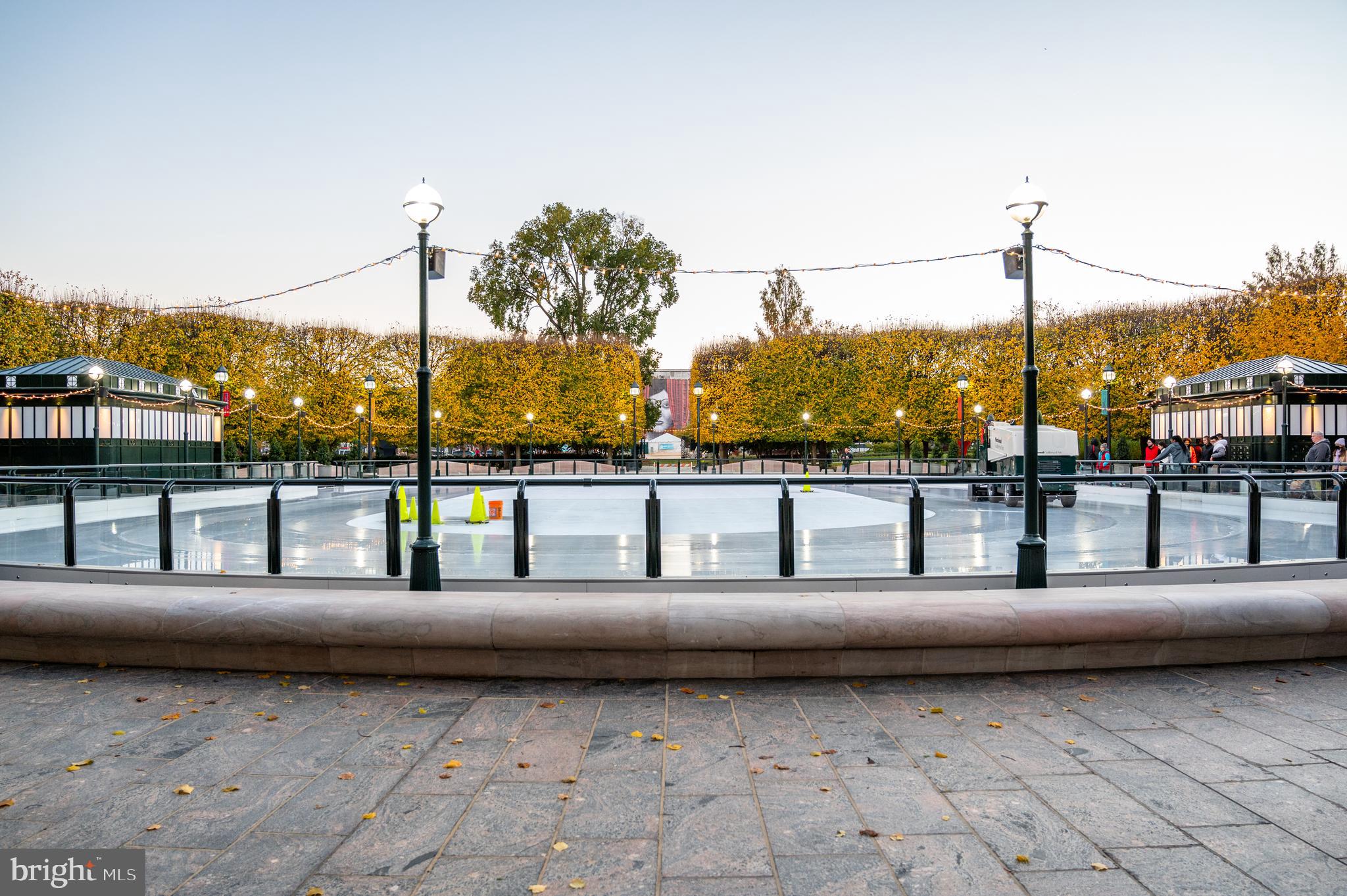 777 7th Street Northwest, Unit 630 Washington, DC 20001 - Photo 83 of 85 Sculpture Garden Ice Rink (Winter)