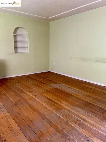 a view of wooden floor in a room