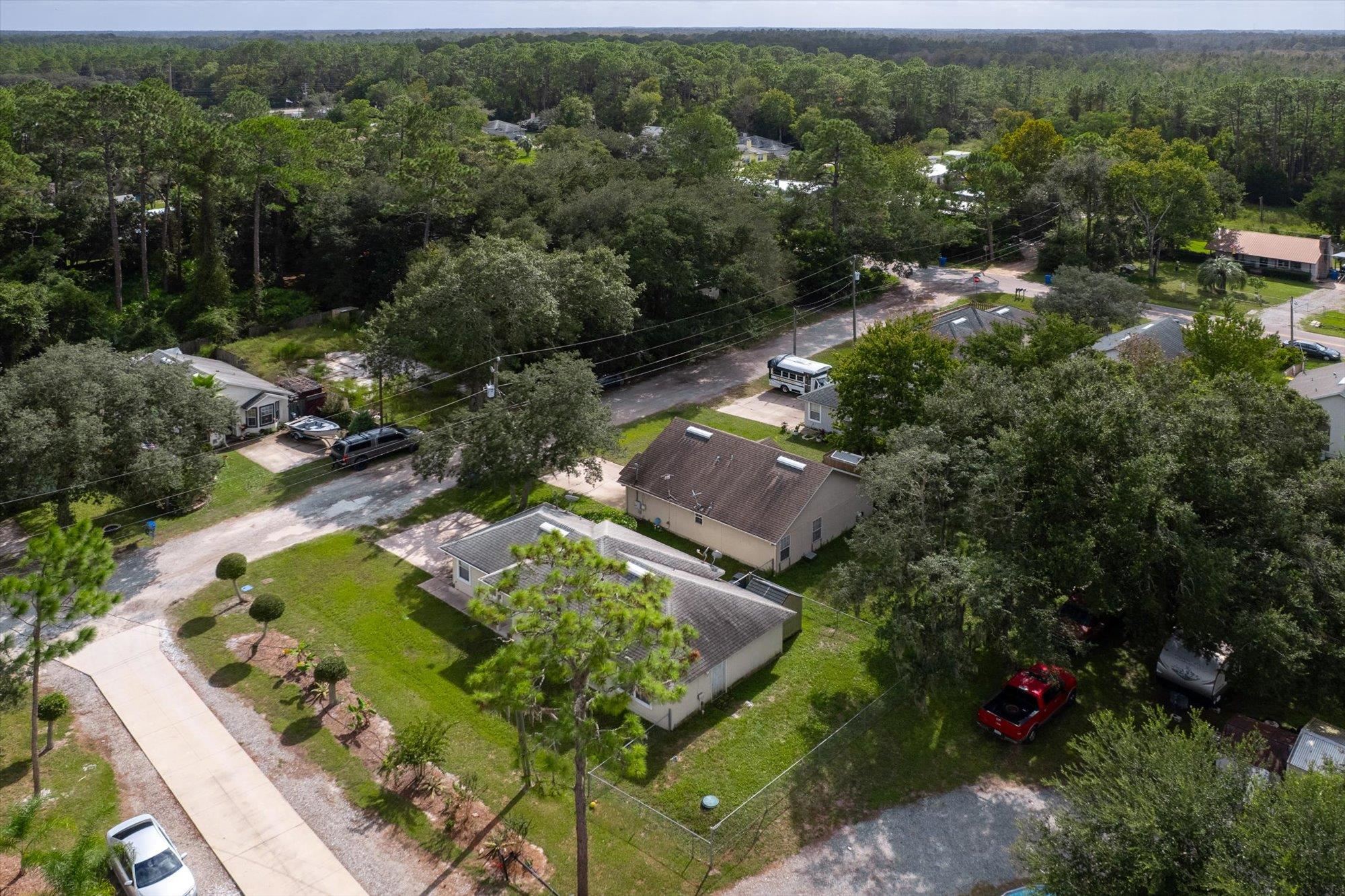 3372 4th Street Elkton, FL 32033 - Photo 32 of 36 an aerial view of a house with a yard