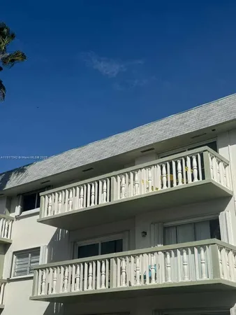 a view of a house with a balcony