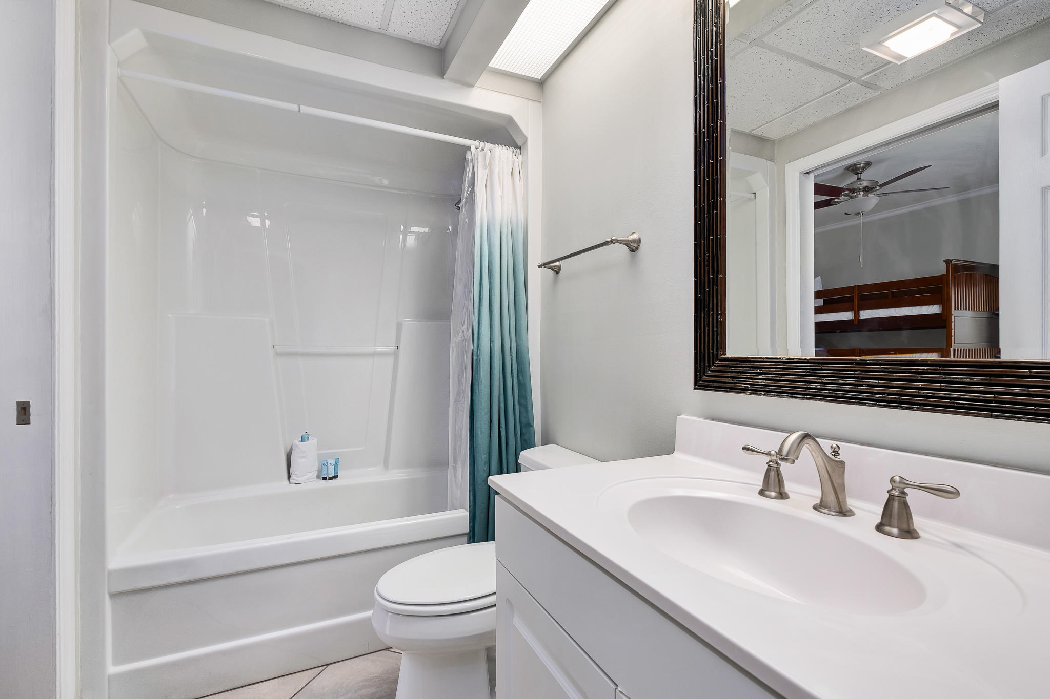 10254 East County Highway, Unit 312 Inlet Beach, FL 32461 - Photo 25 of 36 a bathroom with a sink toilet and shower