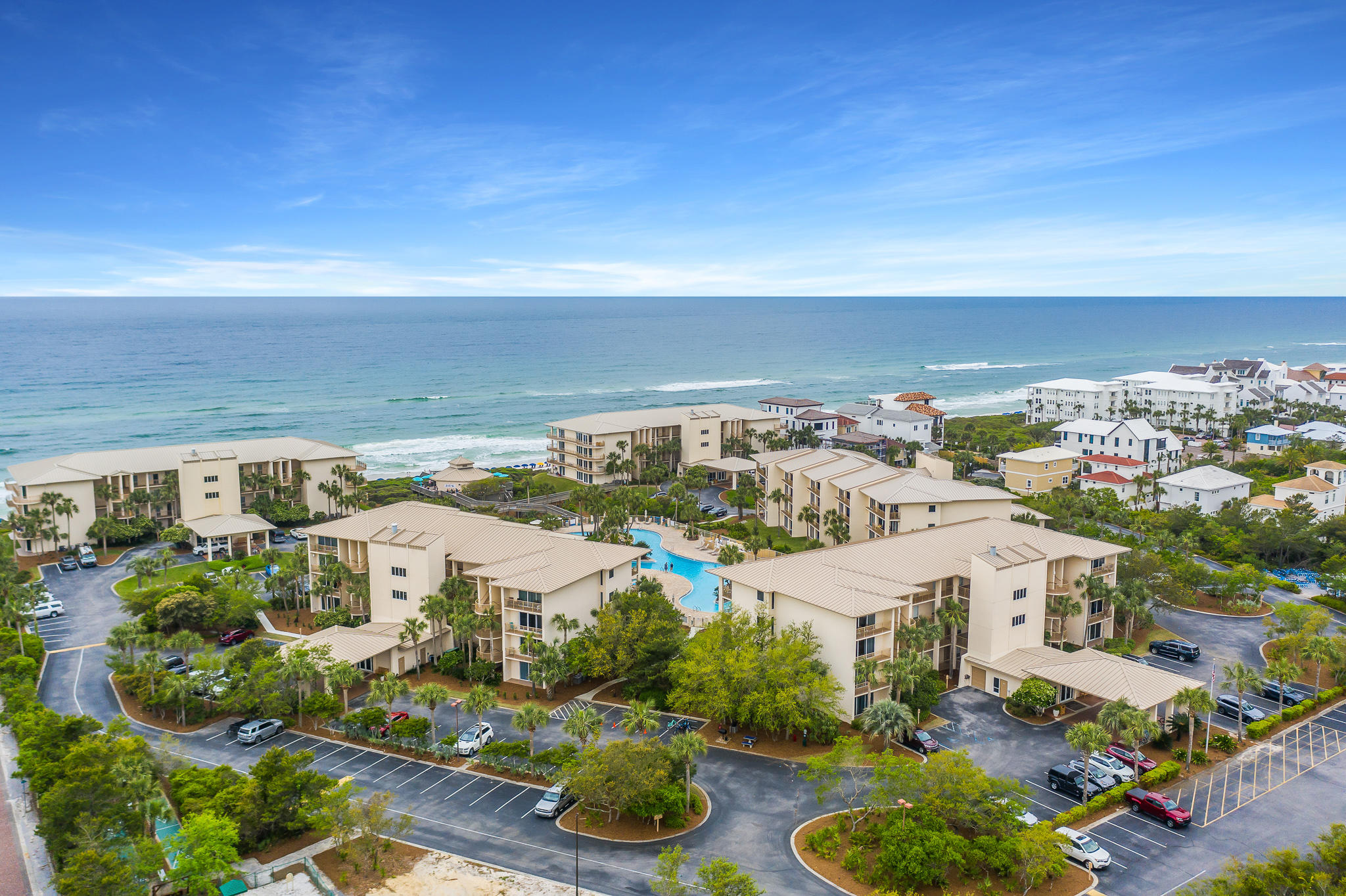 10254 East County Highway, Unit 312 Inlet Beach, FL 32461 - Photo 35 of 36 an aerial view of multiple house