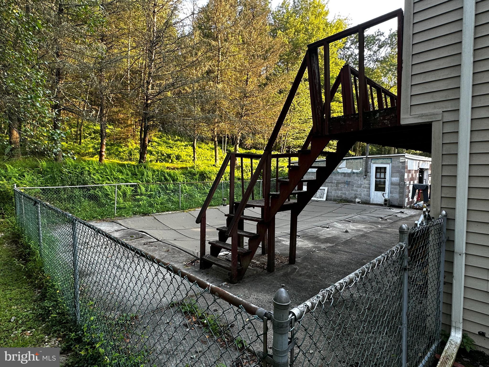 180 Buck Mountain Road Barnesville, PA 18214 - Photo 5 of 29 a view of stairs and a patio