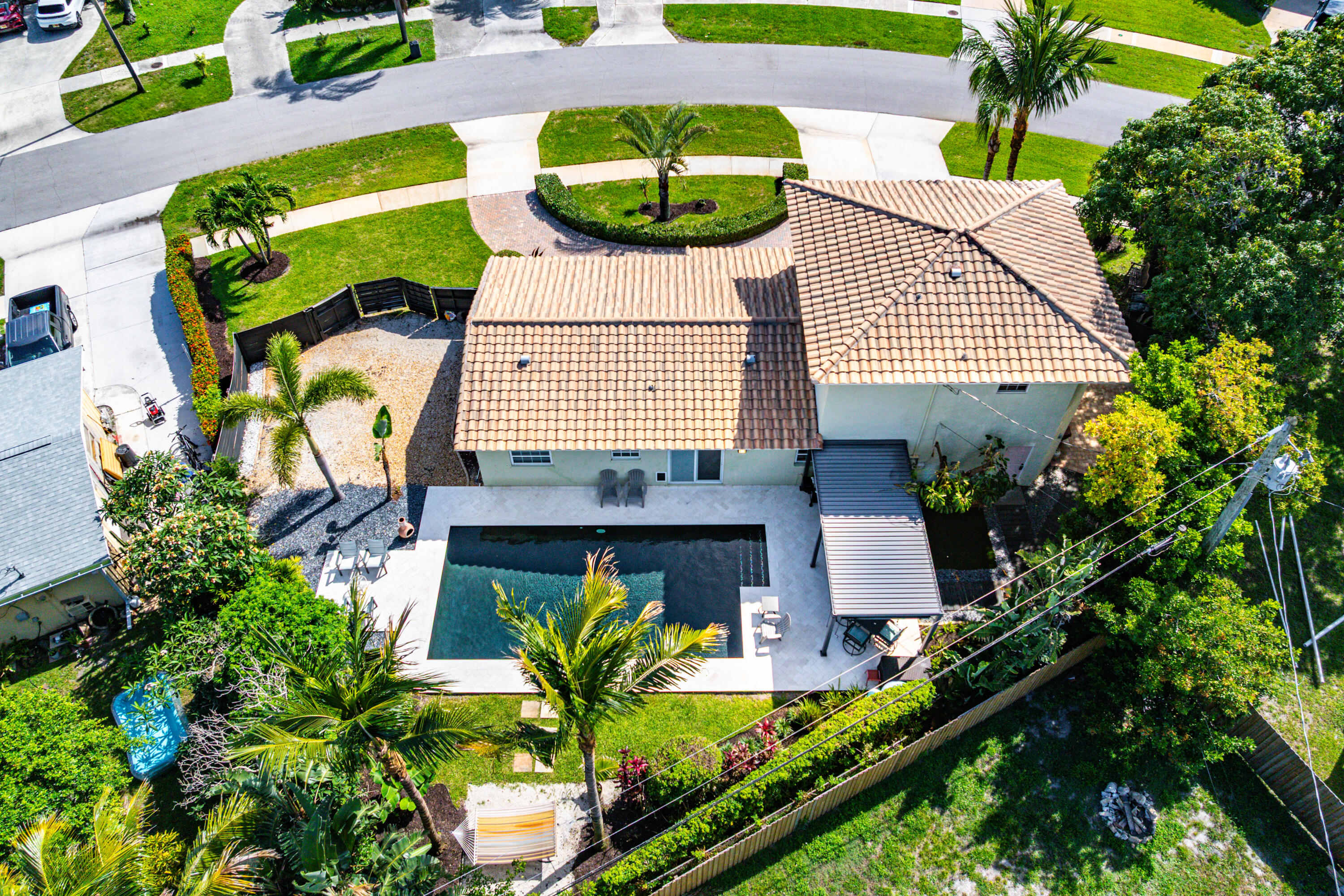 968 Laurel Road North Palm Beach, FL 33408 - Photo 51 of 53 Aerial Backyard