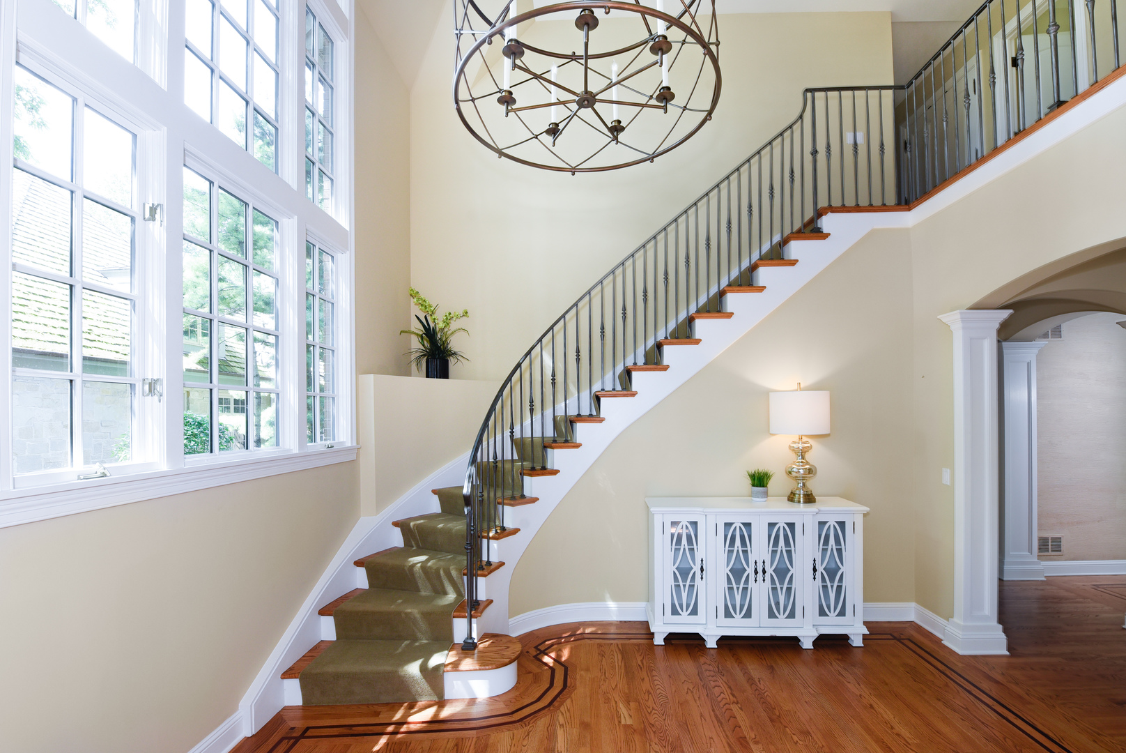 102 Church Road Winnetka, IL 60093 - Photo 3 of 42 a view of entryway with wooden floor