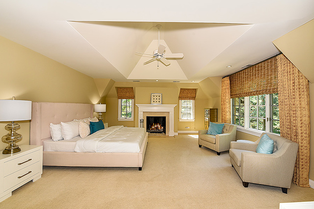 102 Church Road Winnetka, IL 60093 - Photo 23 of 42 a living room with furniture and a fireplace