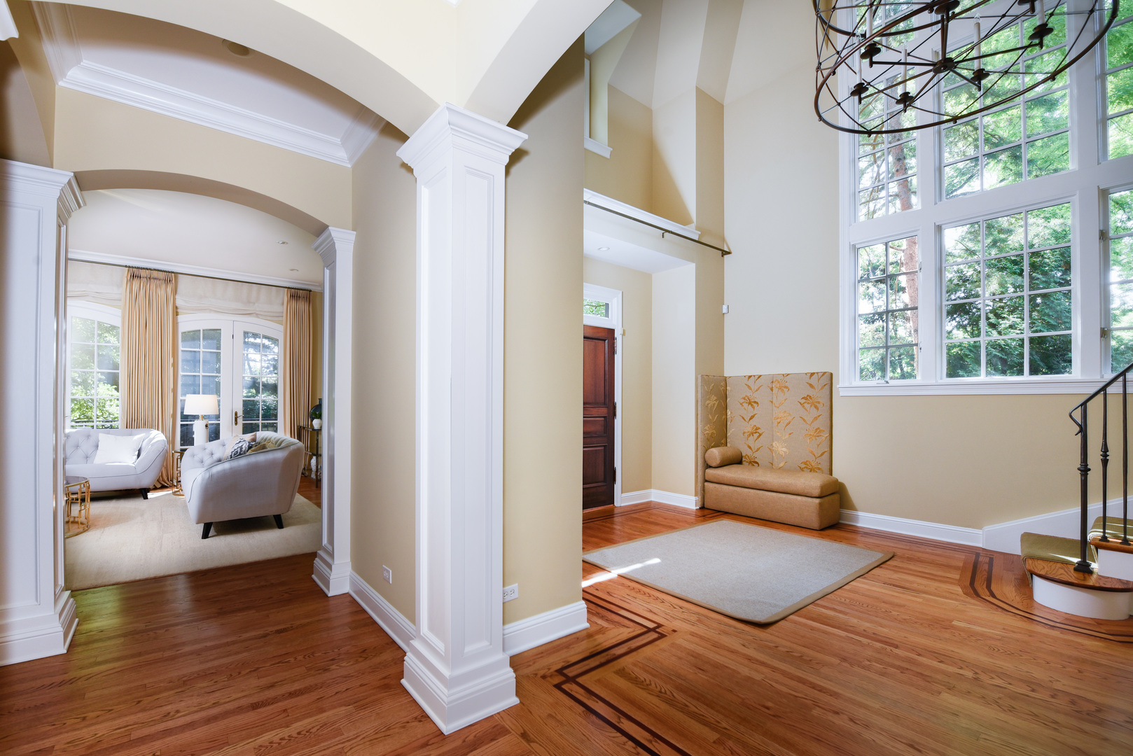 102 Church Road Winnetka, IL 60093 - Photo 6 of 42 a view of a livingroom with furniture and windows