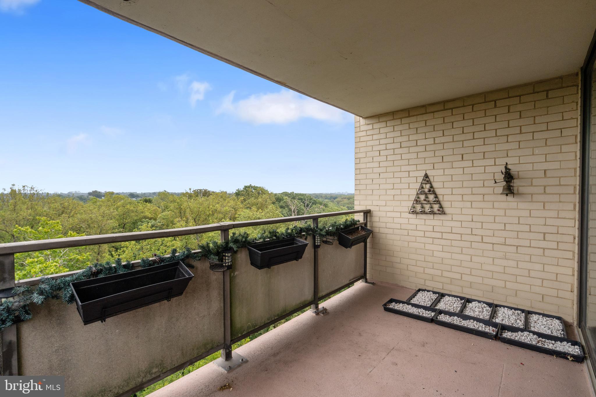 5225 Pooks Hill Road, Unit 828N Bethesda, MD 20814 - Photo 28 of 44 View from the Balcony