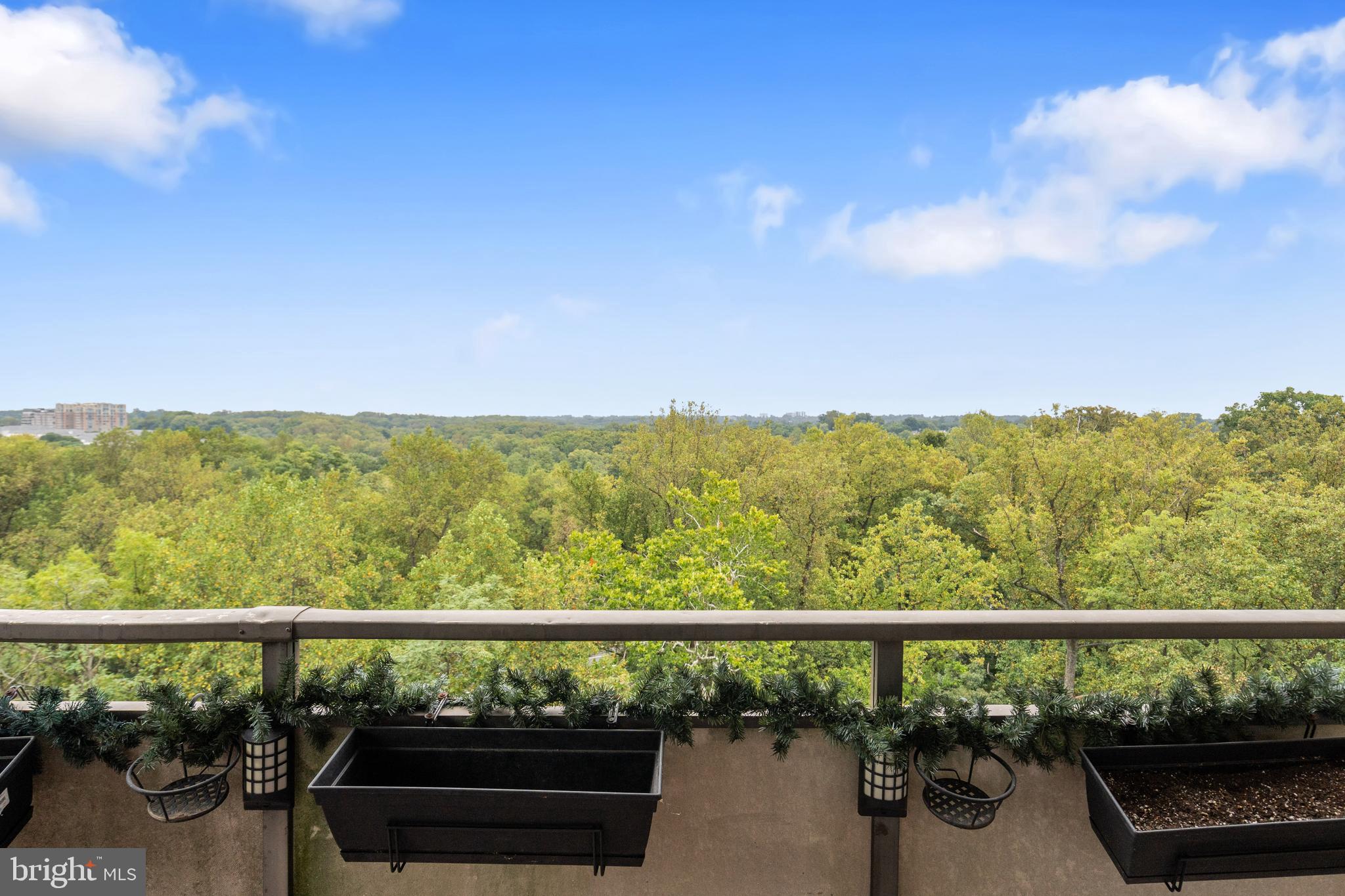 5225 Pooks Hill Road, Unit 828N Bethesda, MD 20814 - Photo 30 of 44 View from the Balcony
