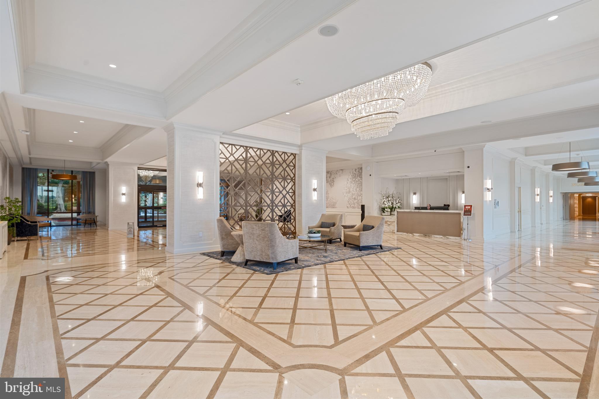 5225 Pooks Hill Road, Unit 828N Bethesda, MD 20814 - Photo 36 of 44 Elegant Foyer