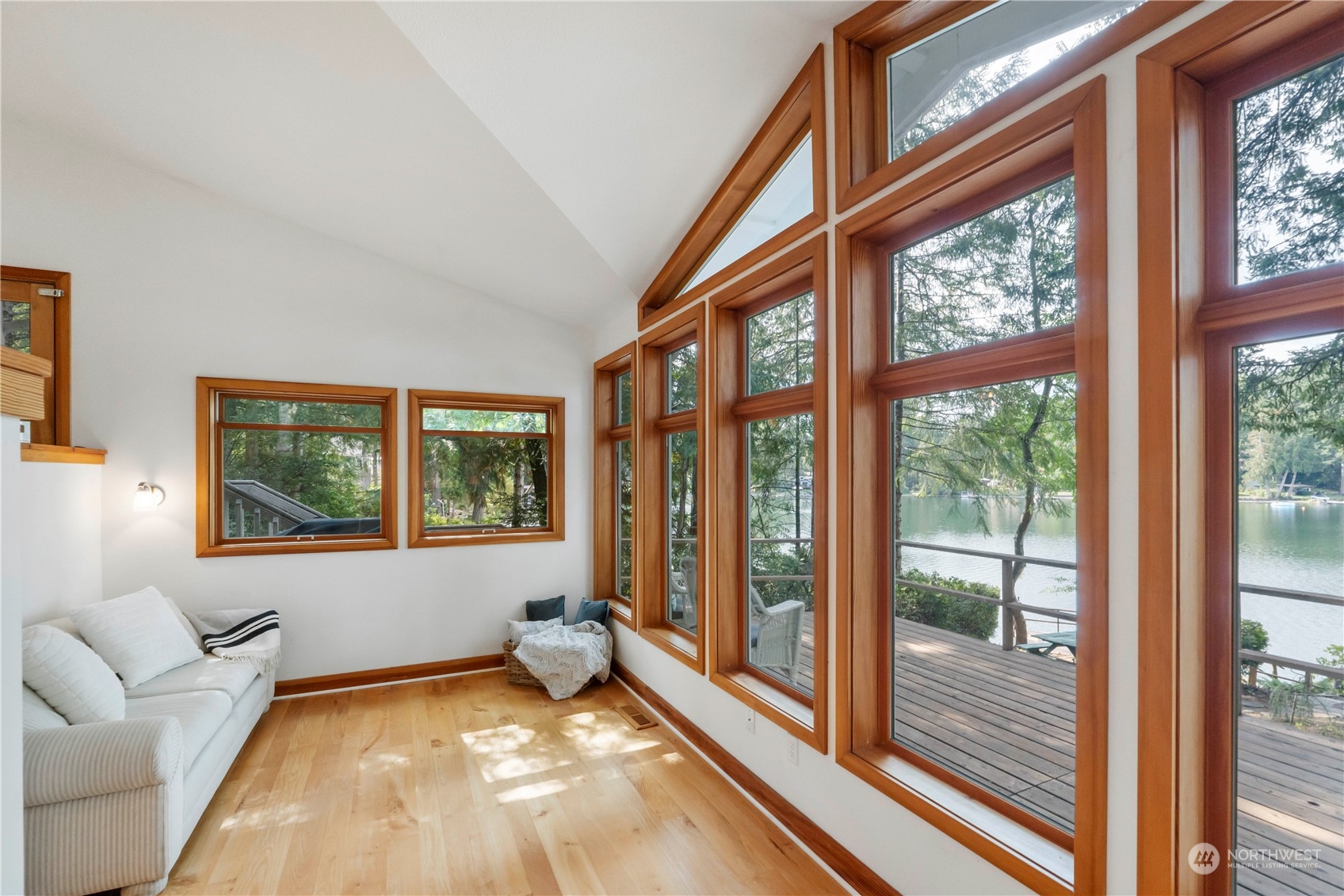 720 East Phillips Lake Loop Road Shelton, WA 98584 - Photo 11 of 31 a view of an empty room and window