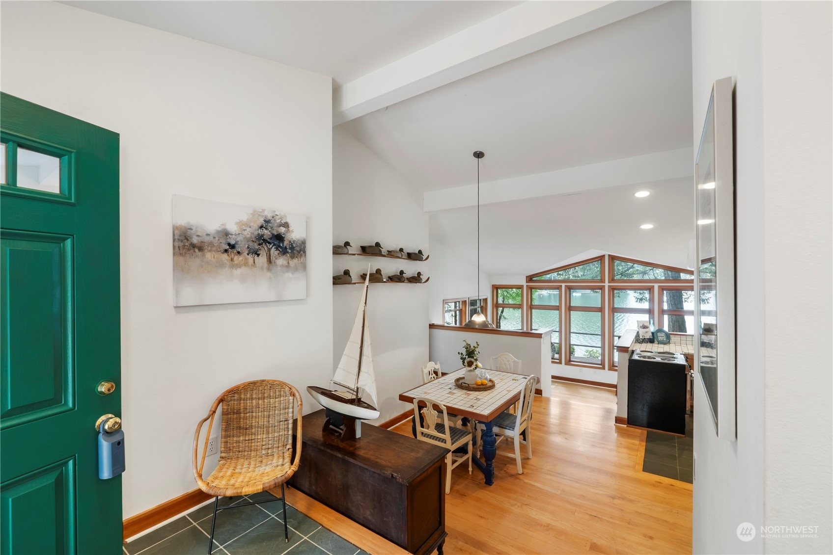 720 East Phillips Lake Loop Road Shelton, WA 98584 - Photo 4 of 31 a view of a workspace with furniture and rug