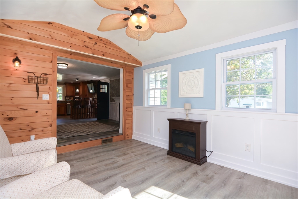 7 Northgate Road Franklin, MA 02038 - Photo 18 of 42 workspace with fireplace and wooden floor