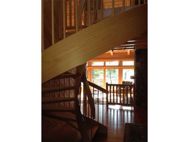 13 Mullins Bog Road Lincolnville, ME 04849 - Photo 18 of 18 Interior Space/Layout. Spiral...
