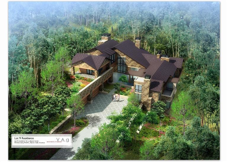 an aerial view of a house with a yard basket ball court and outdoor seating