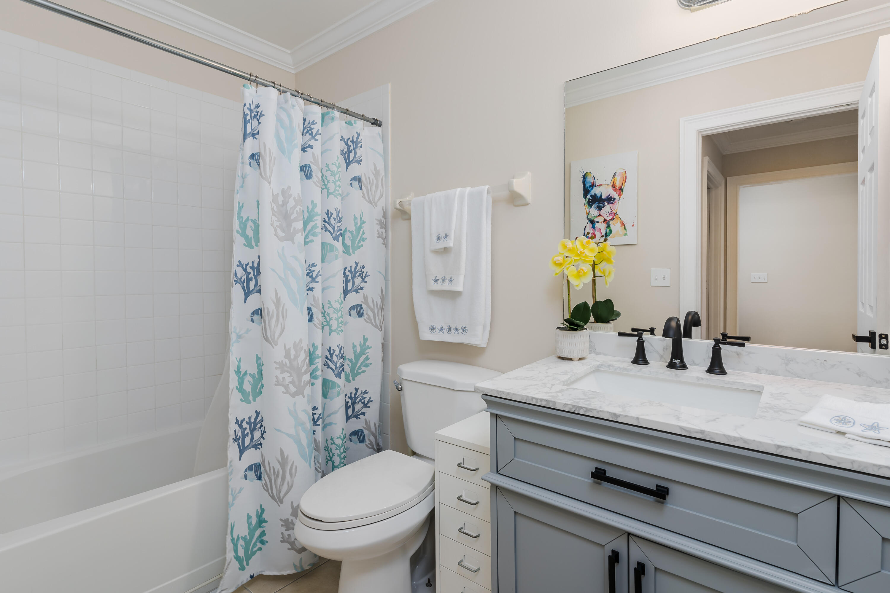 5697 Rattlesnake Hammock Road, Unit C201 Naples, FL 34113 - Photo 19 of 27 Guest Bathroom