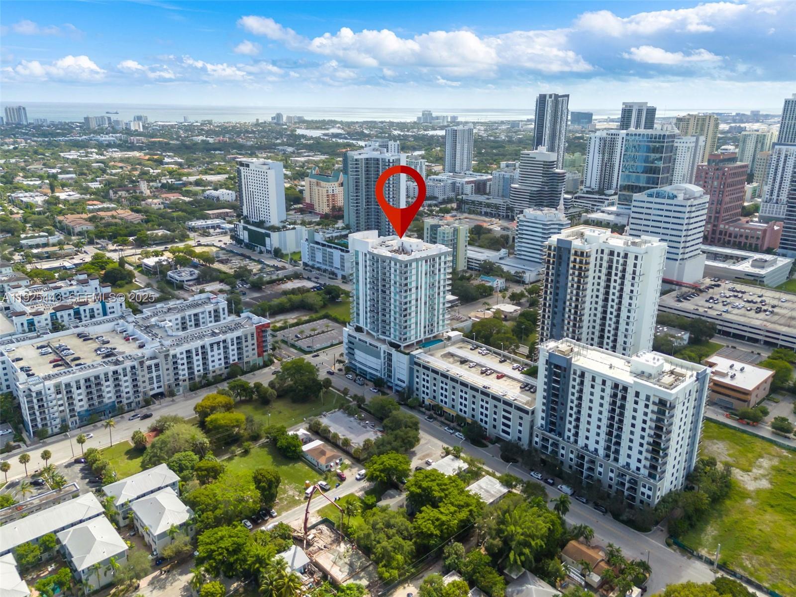 315 Northeast 3rd Avenue, Unit 1805 Fort Lauderdale, FL 33301 - Photo 40 of 43 a view of city with balcony