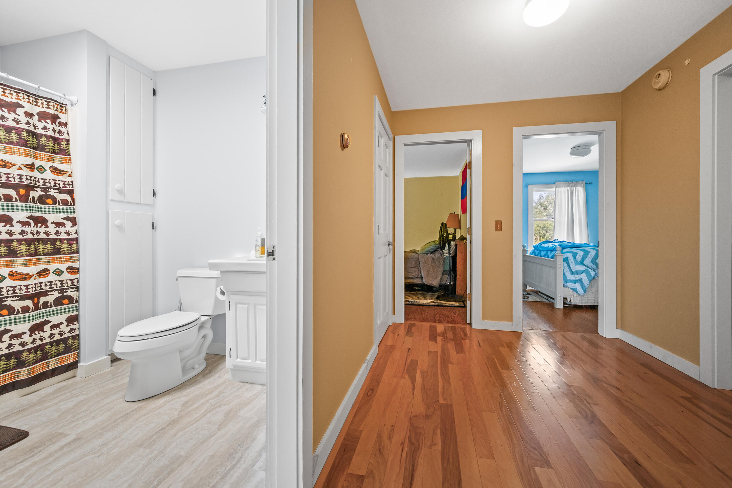 62 Loon Lake Road Rangeley, ME 04970 - Photo 24 of 39 Upstairs Bathroom and Landing