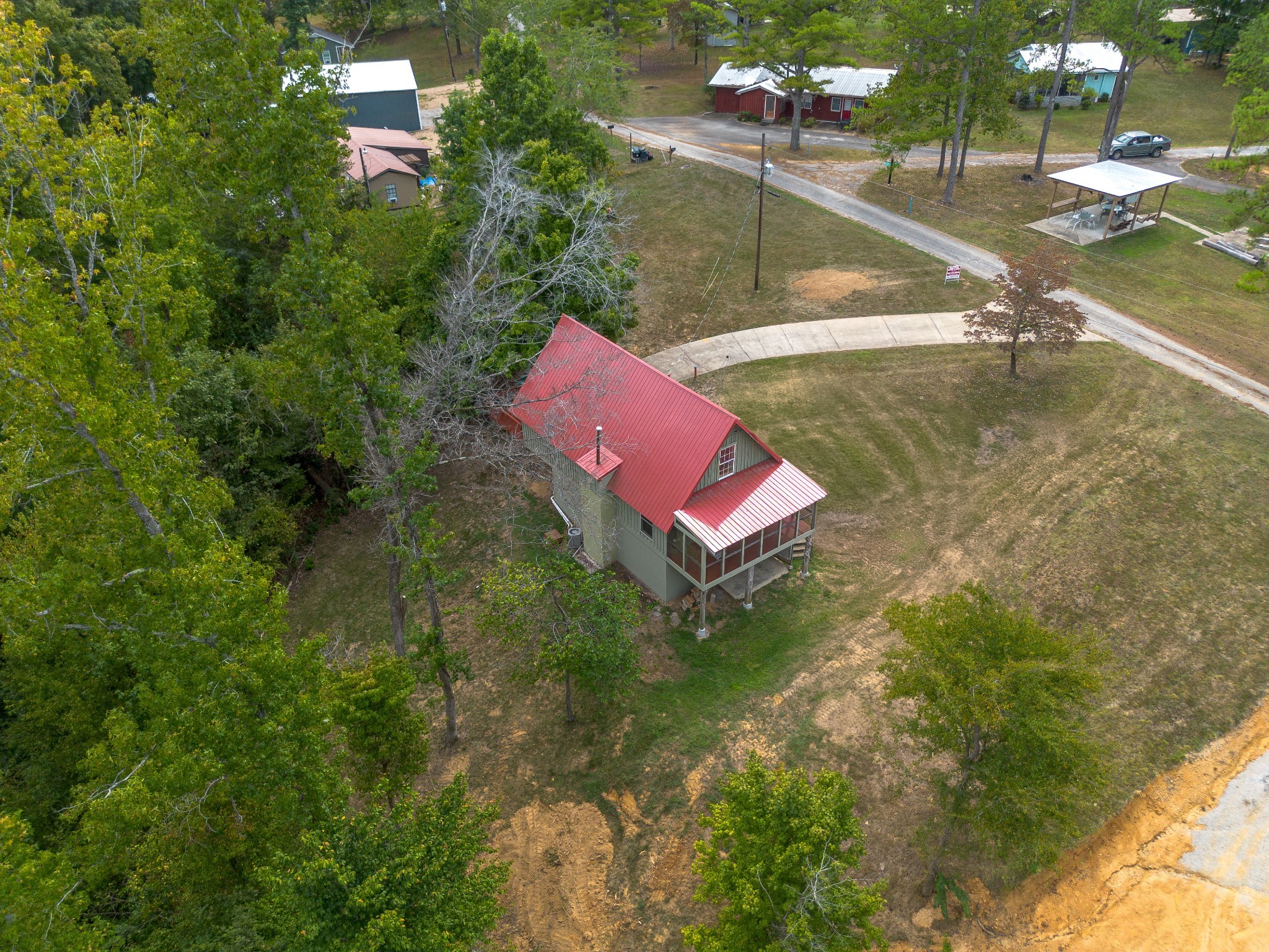 4428 Deer Creek Road Linden, TN 37096 - Photo 13 of 70 a view of a house with a yard