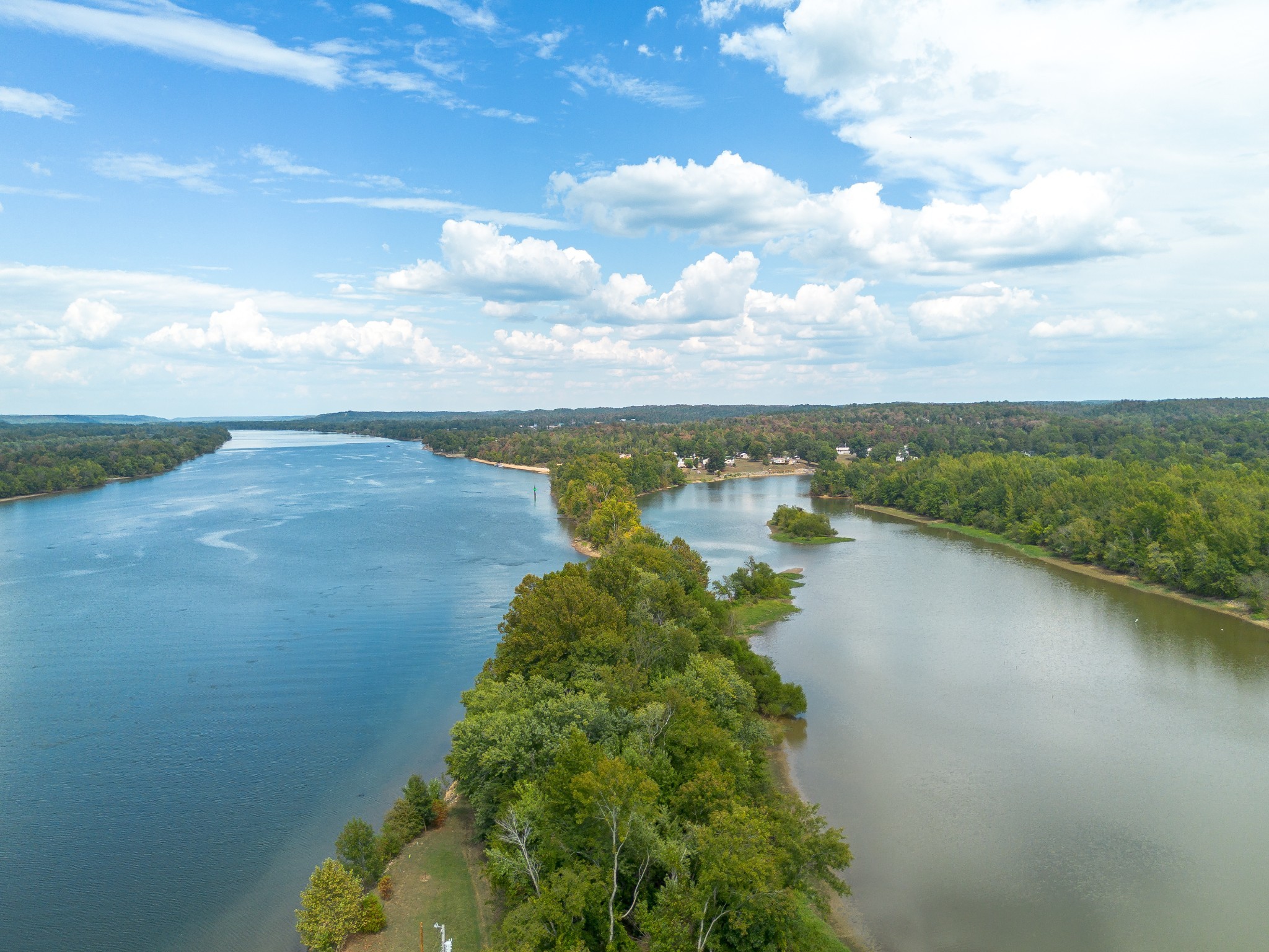 4428 Deer Creek Road Linden, TN 37096 - Photo 68 of 70 a view of a lake with a yard