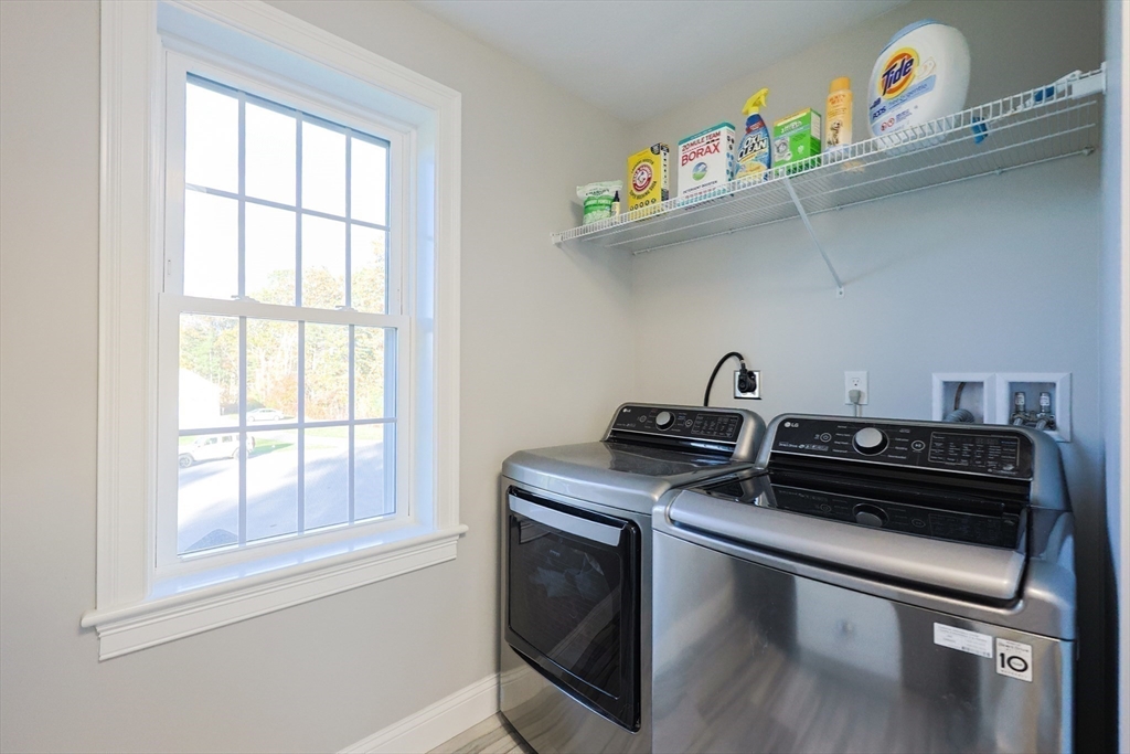 175 A Glenwood Road Rutland, MA 01543 - Photo 23 of 41 a utility room with dryer and washer