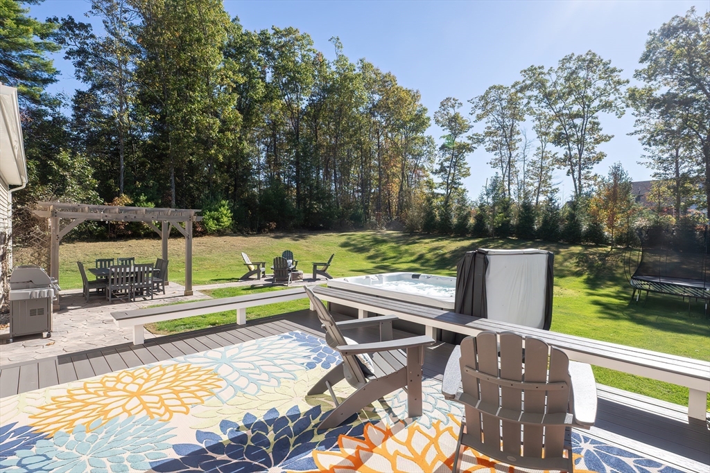 175 A Glenwood Road Rutland, MA 01543 - Photo 32 of 41 a view of a swimming pool with a patio and fire pit