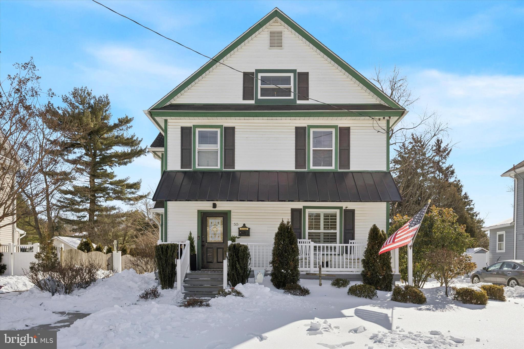 55 Kenton Avenue Pitman, NJ 08071 - Photo 2 of 26 a front view of a house with a yard