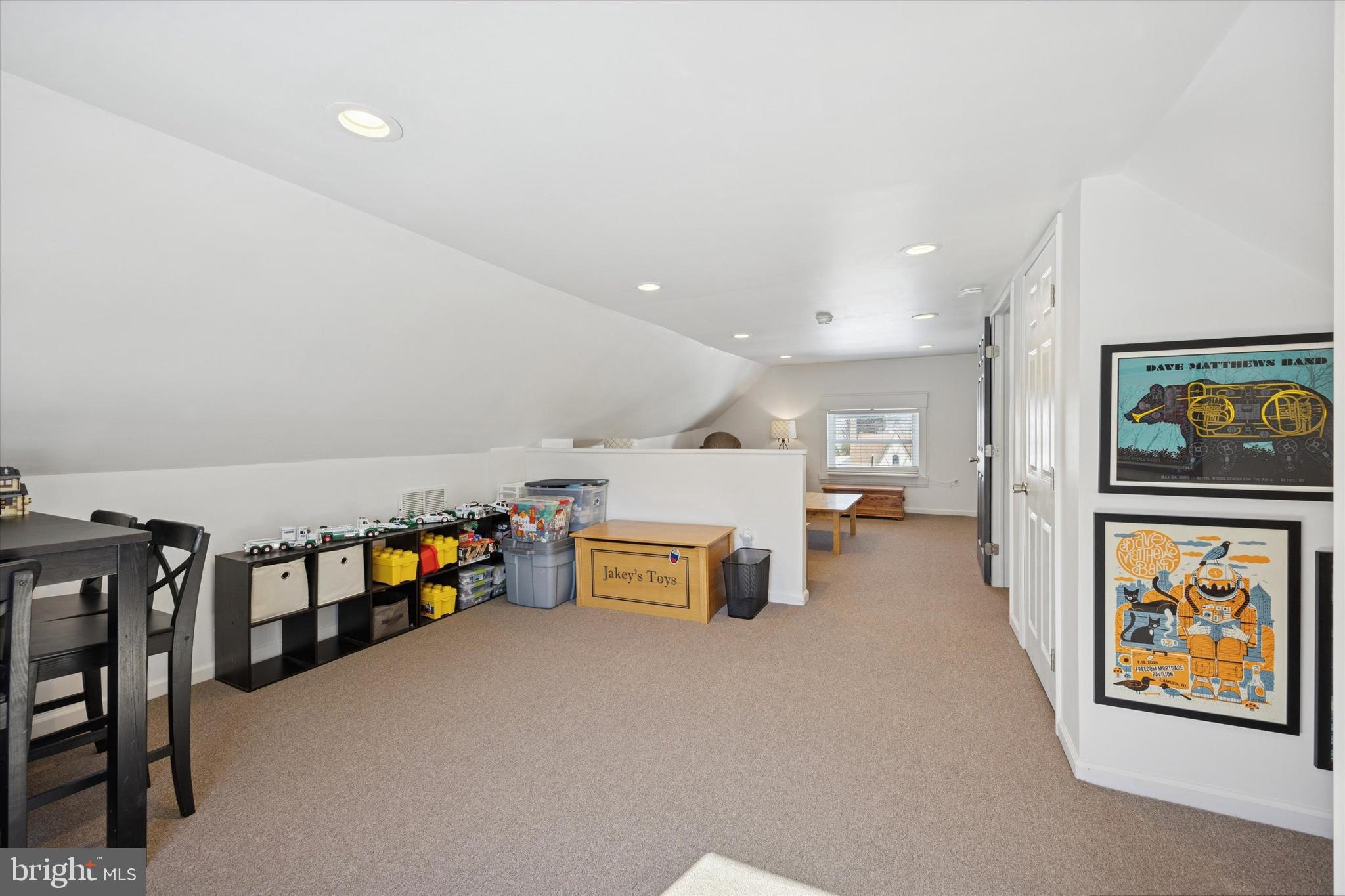 55 Kenton Avenue Pitman, NJ 08071 - Photo 22 of 26 wooden floor with furniture and a book shelf