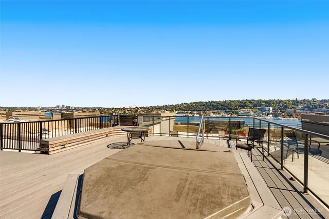 an outdoor view with a ocean view